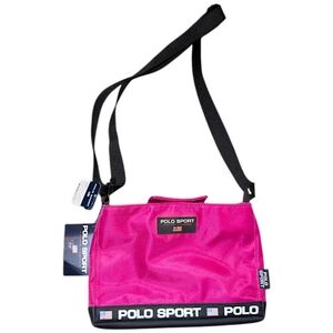 Vintage 90s / Y2K Polo Sport Ralph Lauren Crossbody Bag Perfect For Collectors